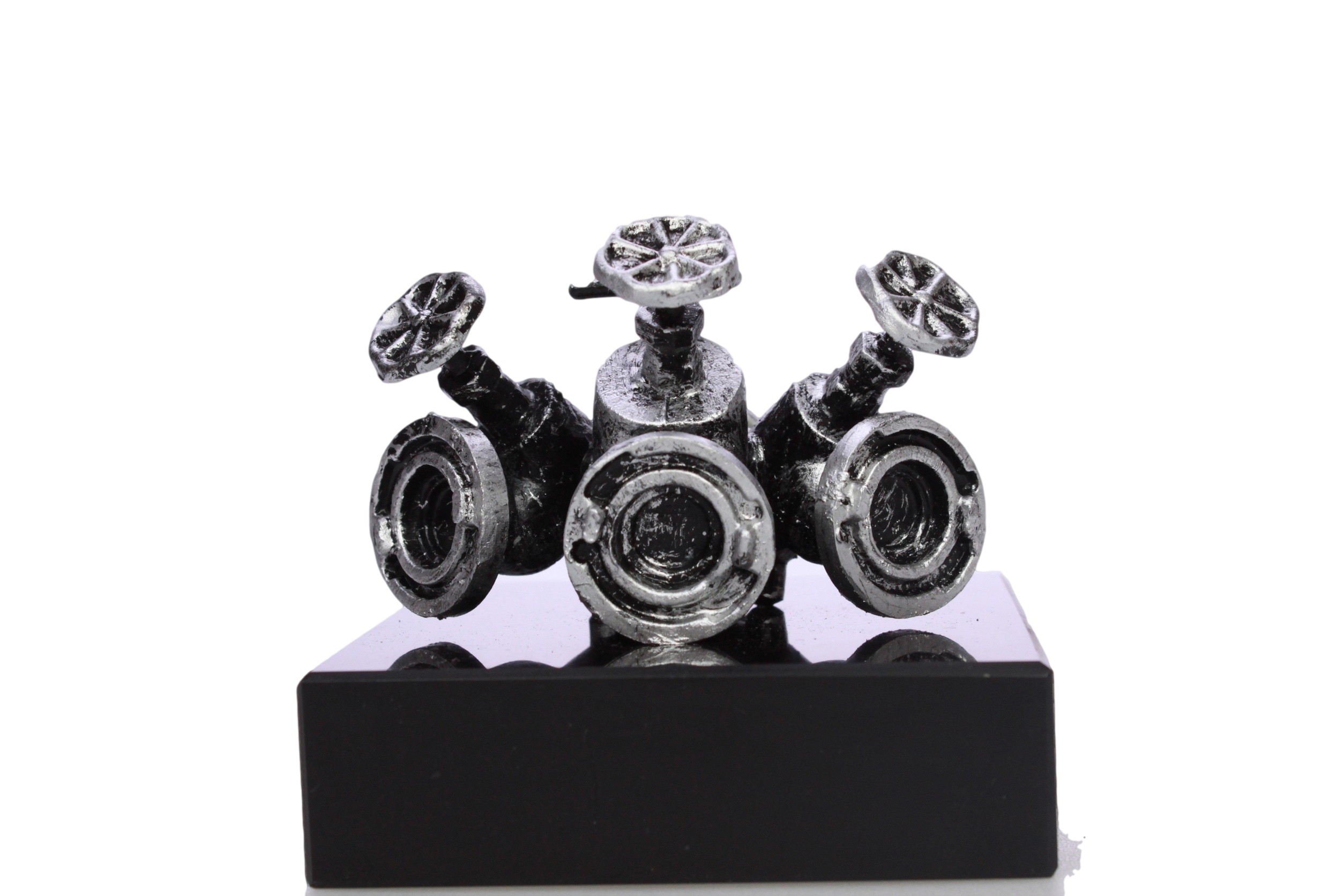 43386 Verdeelstuk klein Zilver 10cm