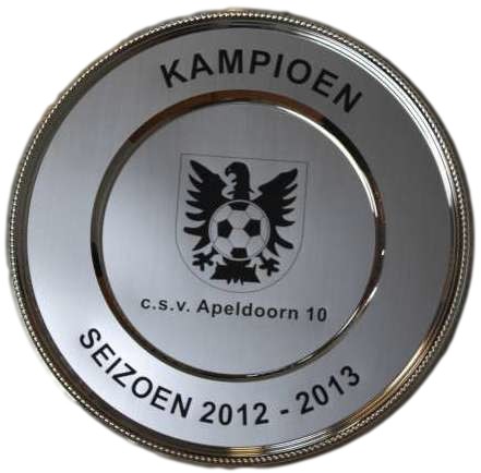 Wandbord 8230 Zilver 33cm