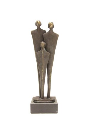 WMA618  Gezin modern 1 kind 18cm 