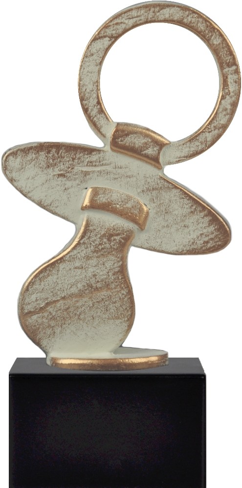 Geboorte Geschenk Award met speen 18.5cm WBEL 751B