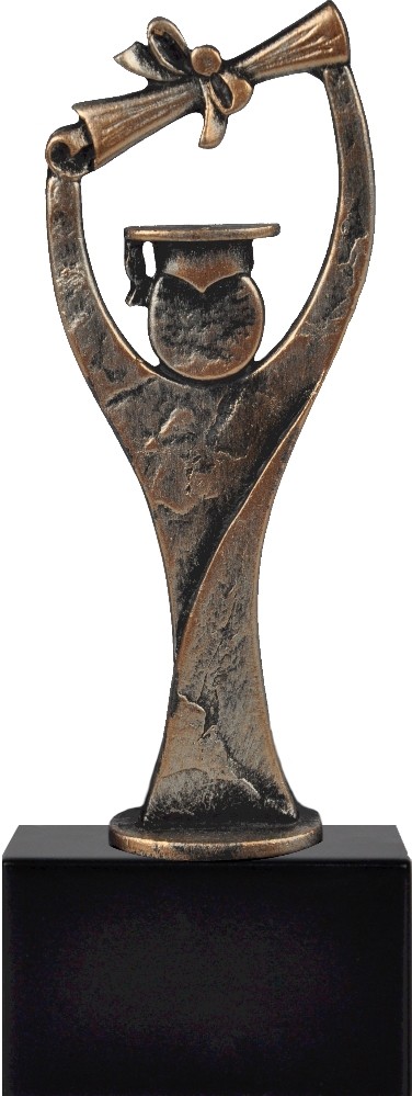 Award Geslaagde student met afstudeerhoed 22.5cm WBEL 754B