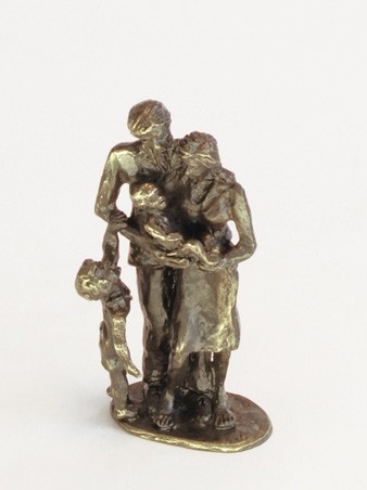 WMA314 Gezin met dochter 12CM 