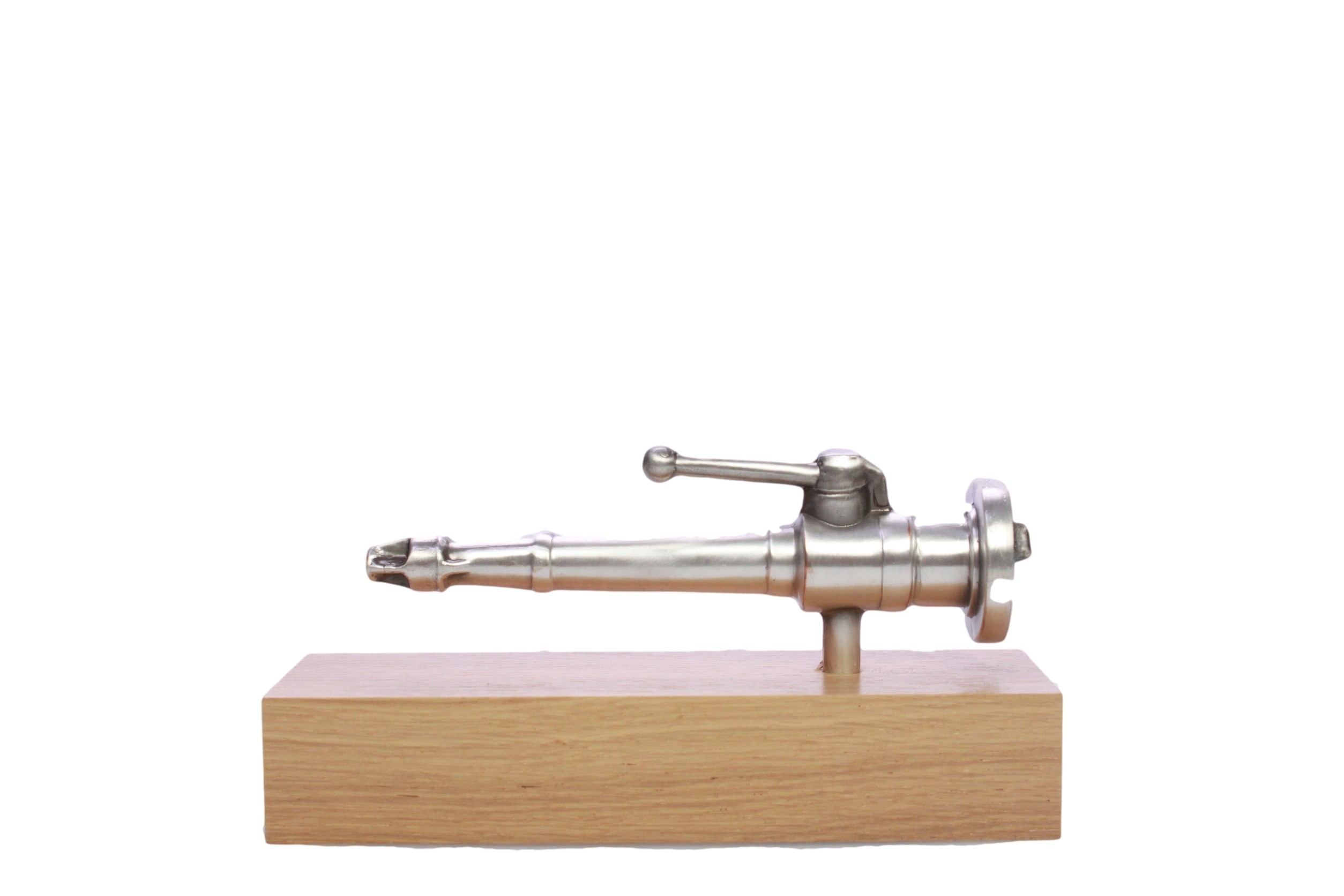 43381 Spuitstuk Zilver 8cm