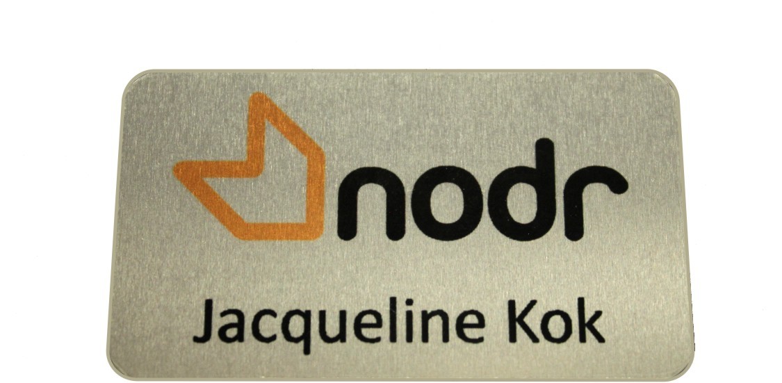 Full Color Badge 7x4 cm