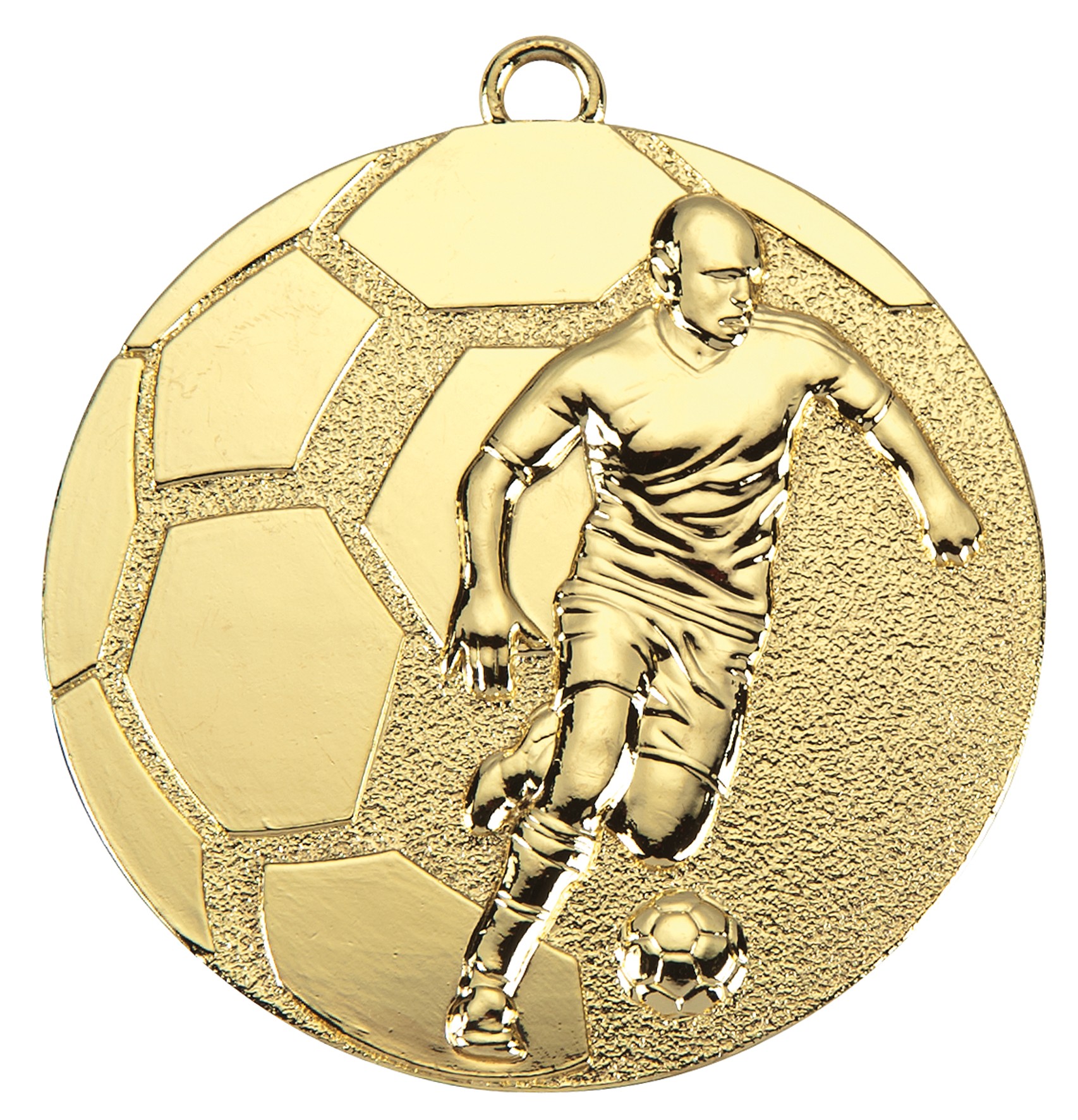 Medaille met voetballer WD61 50mm