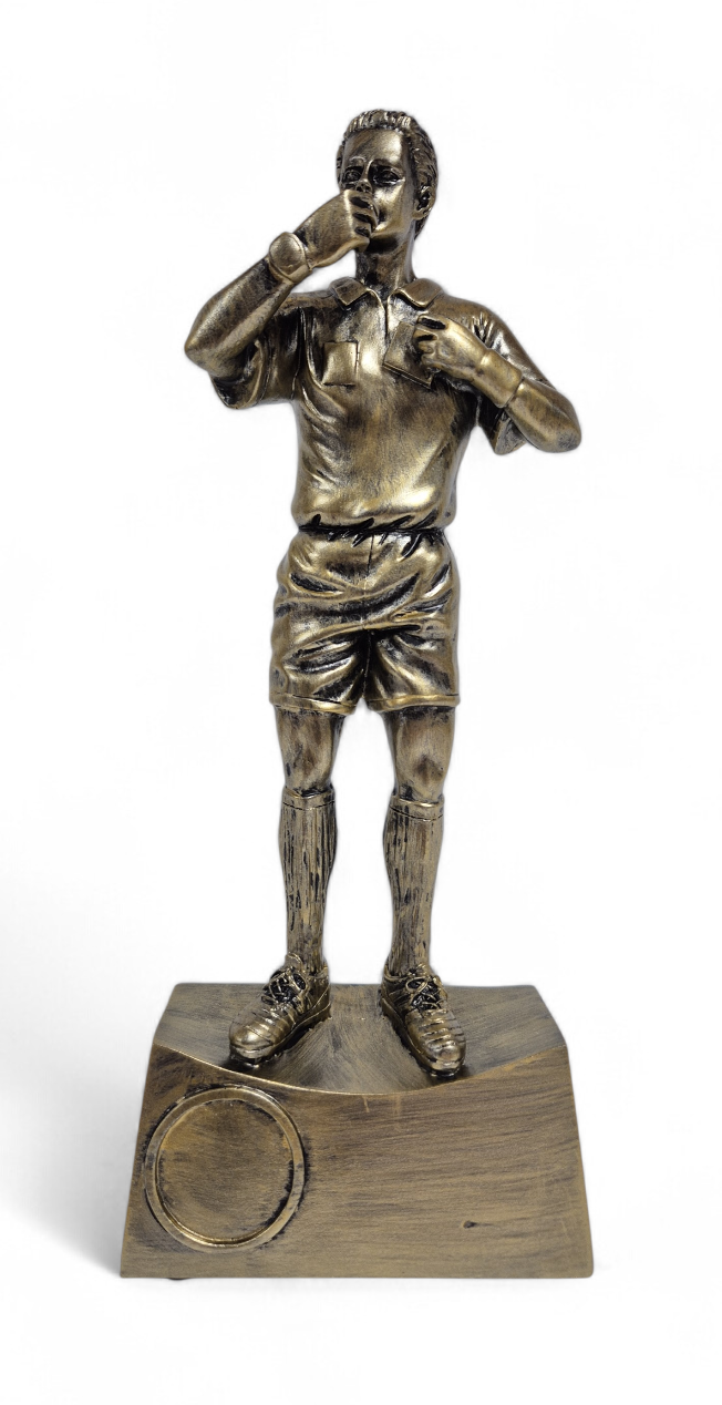 Scheidsrechter antiek goud