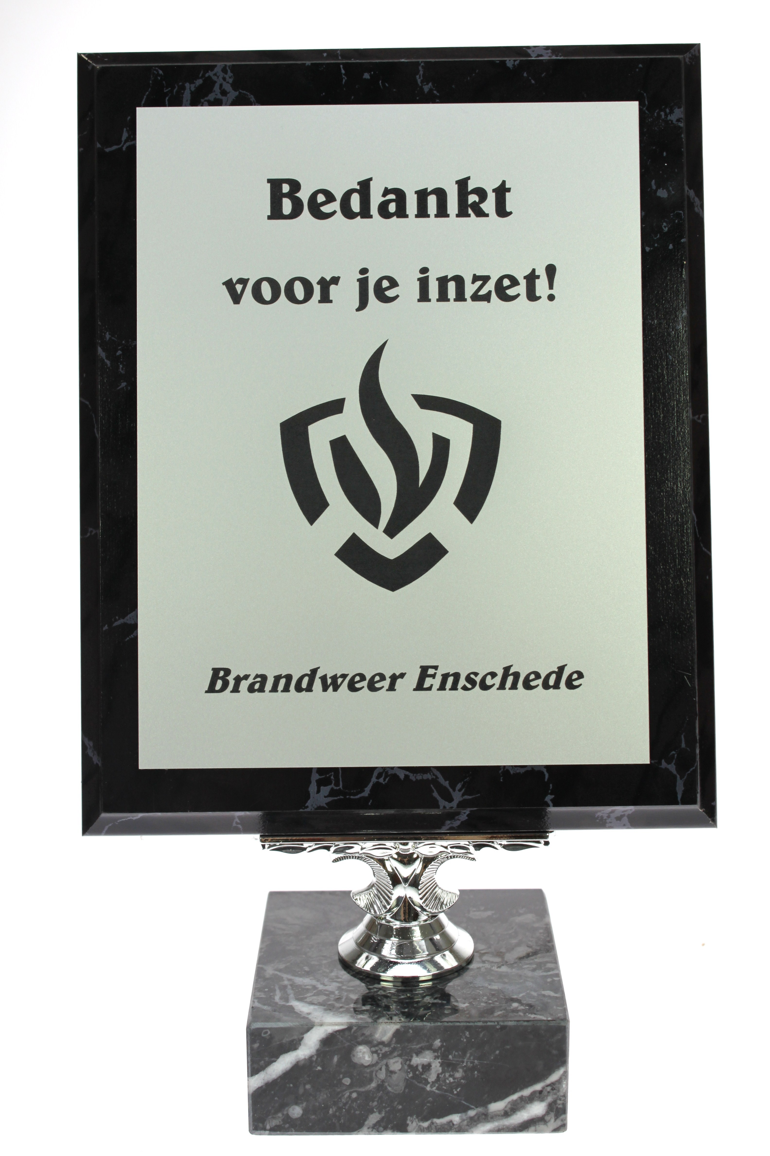Wandbord Brandweer