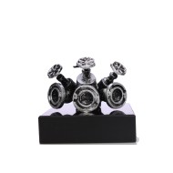 43386 Verdeelstuk klein Zilver 10cm