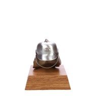 43383 Helm groot Zilver 12cm