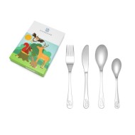 Bosdieren 4-delig Kinderbestek