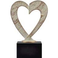 Award met hart 18cm WBEL 752B