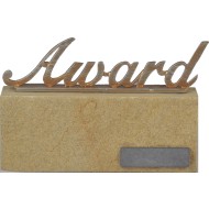 Award met tekst Award 13.5cm WBEZ 728