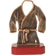 Luxe trofee judo / judoka 22,5cm WBEL 193B