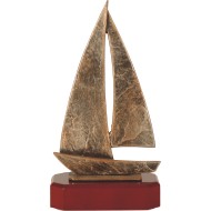 Luxe trofee zeilboot 25.5cm WBEL 214B