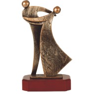 Luxe trofee twee dansende mensen 25,5cm WBEL 239B