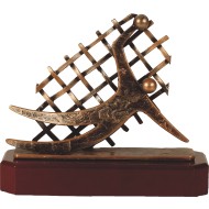 Luxe trofee keeper / voetbal keeper 19,5cm WBEL 267B