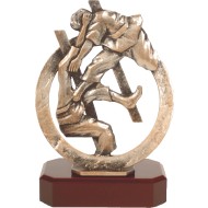 Luxe trofee vechtsport / judo / karate 22cm WBEL 289B