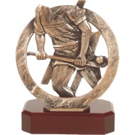 Luxe trofee hockeyspeler / hockey 19,5cm WBEL 294B