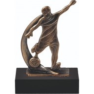 Luxe trofee voetbal WBEL 783B 19.5cm