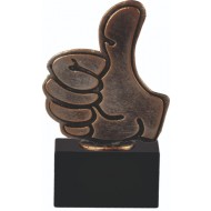 Luxe trofee Thumbs up WBEL 805B 17cm