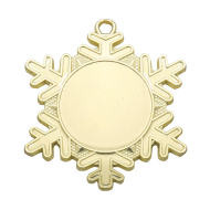 Medaille WD 47 52mm Sneeuwkristal