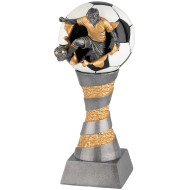Standaard voetballer met voetbal Serie WST200
