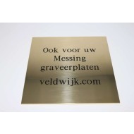 Messing graveren