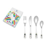 Kinderbestek Unicorn, 4-delig