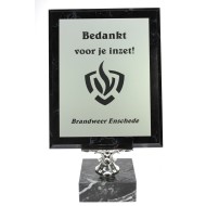 Wandbord Brandweer