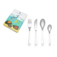 Kinderbestek Zeedieren, 4-delig