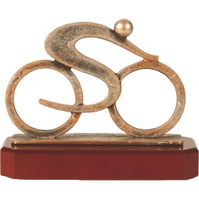 Luxe trofee fietser / fiets 17,5cm WBEL 284B