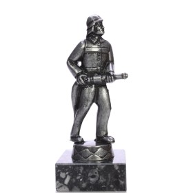 Brandweer metaal groot  25cm