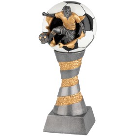 Standaard voetballer met voetbal Serie WST200