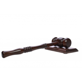 Voorzittershamer beuken 29,5cm