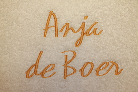 Lettertype Anja